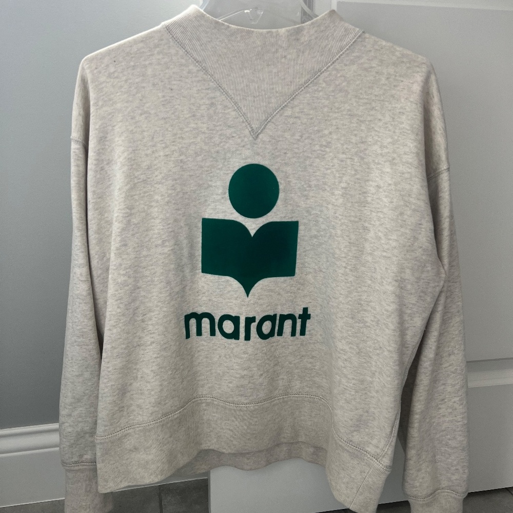Like New Marant Moby Logo Sweatshirt, Size 40
